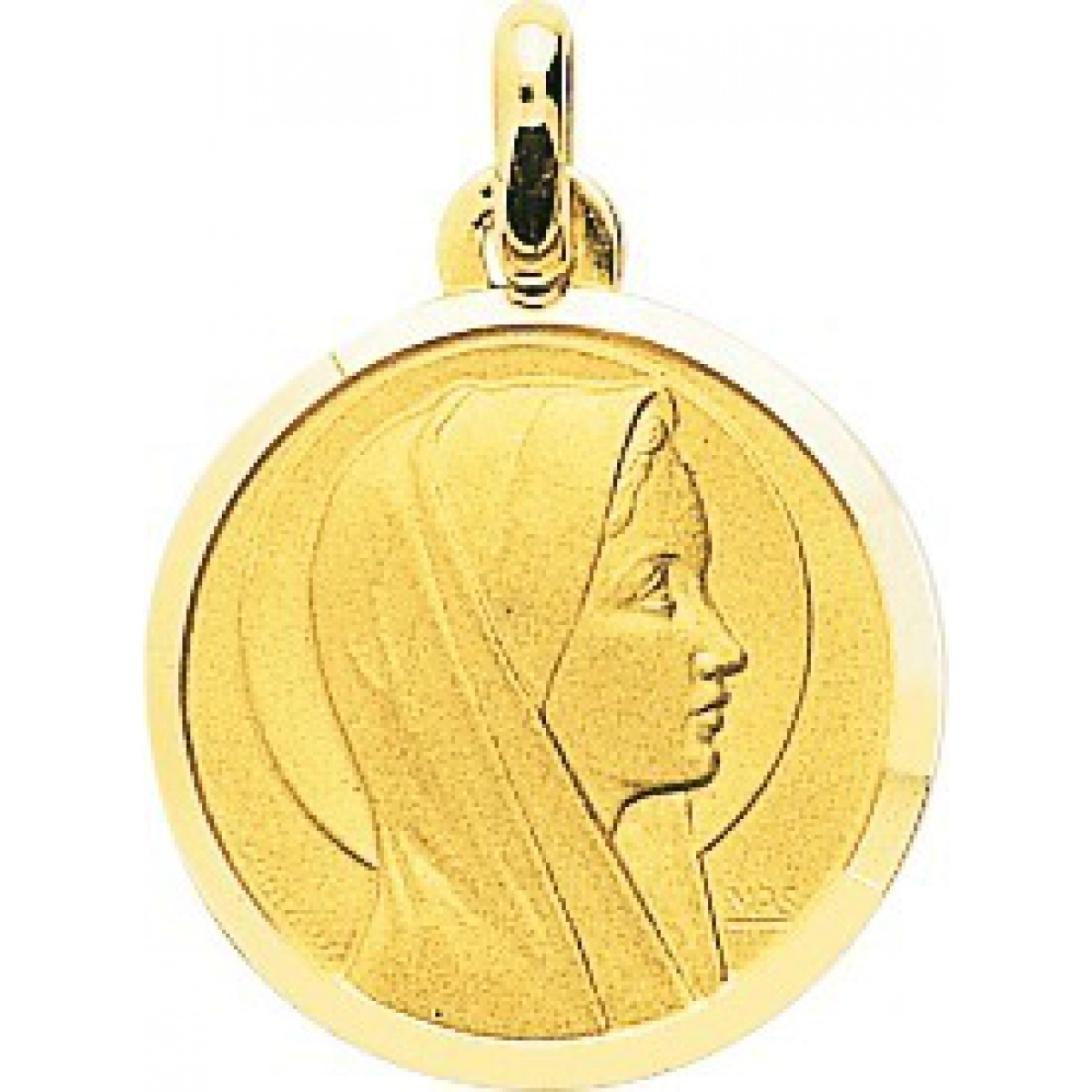 Medal 'virgin' 9K YG  Lua Blanca  660082.0