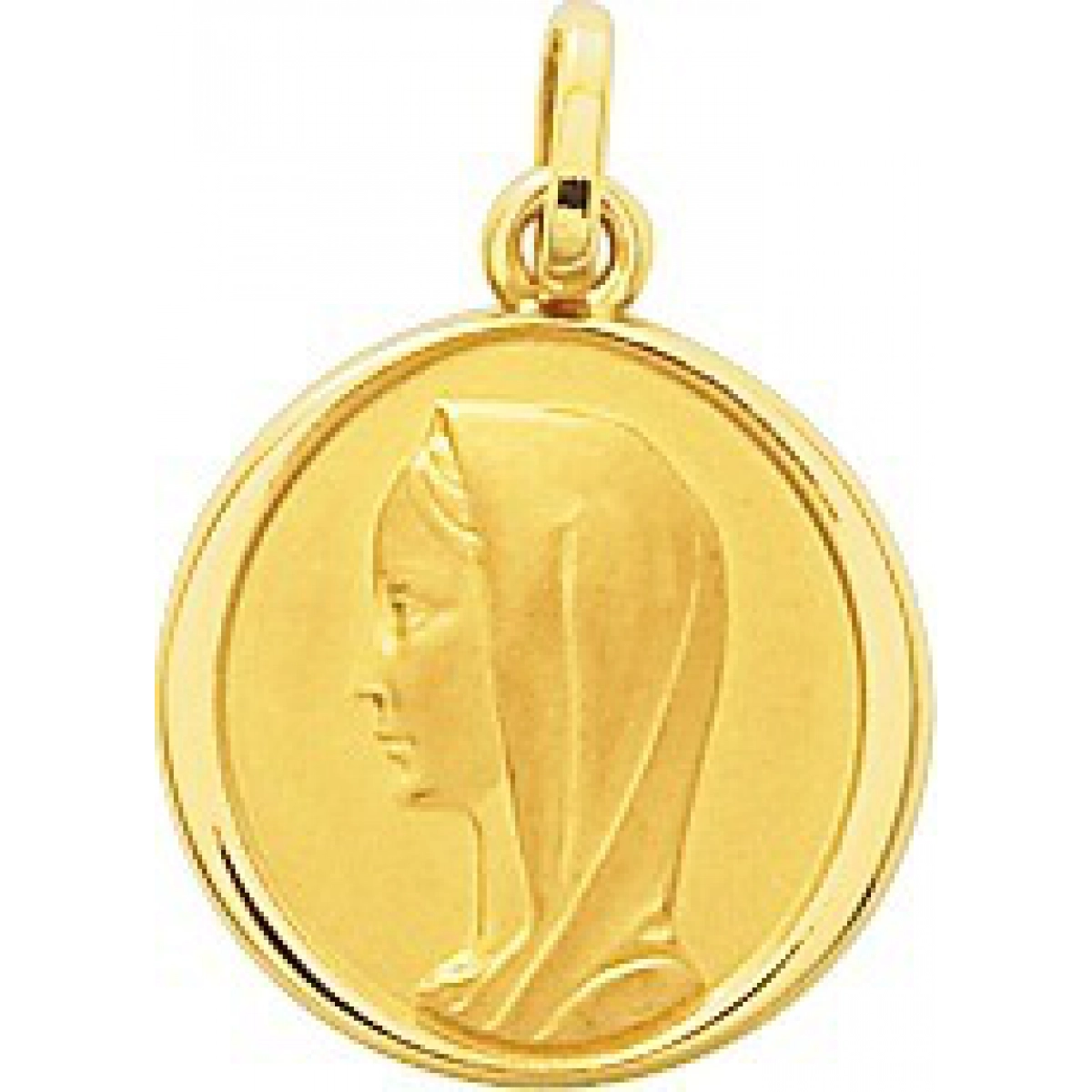 Médaille vierge or375j  Lua Blanca  660107.0