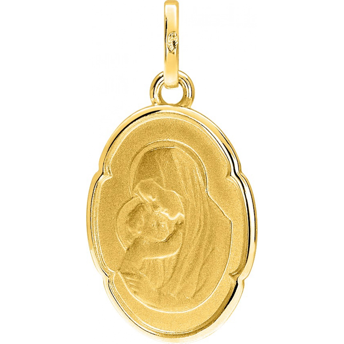 Médaille vierge et enfant or750j  Lua Blanca  20862.0