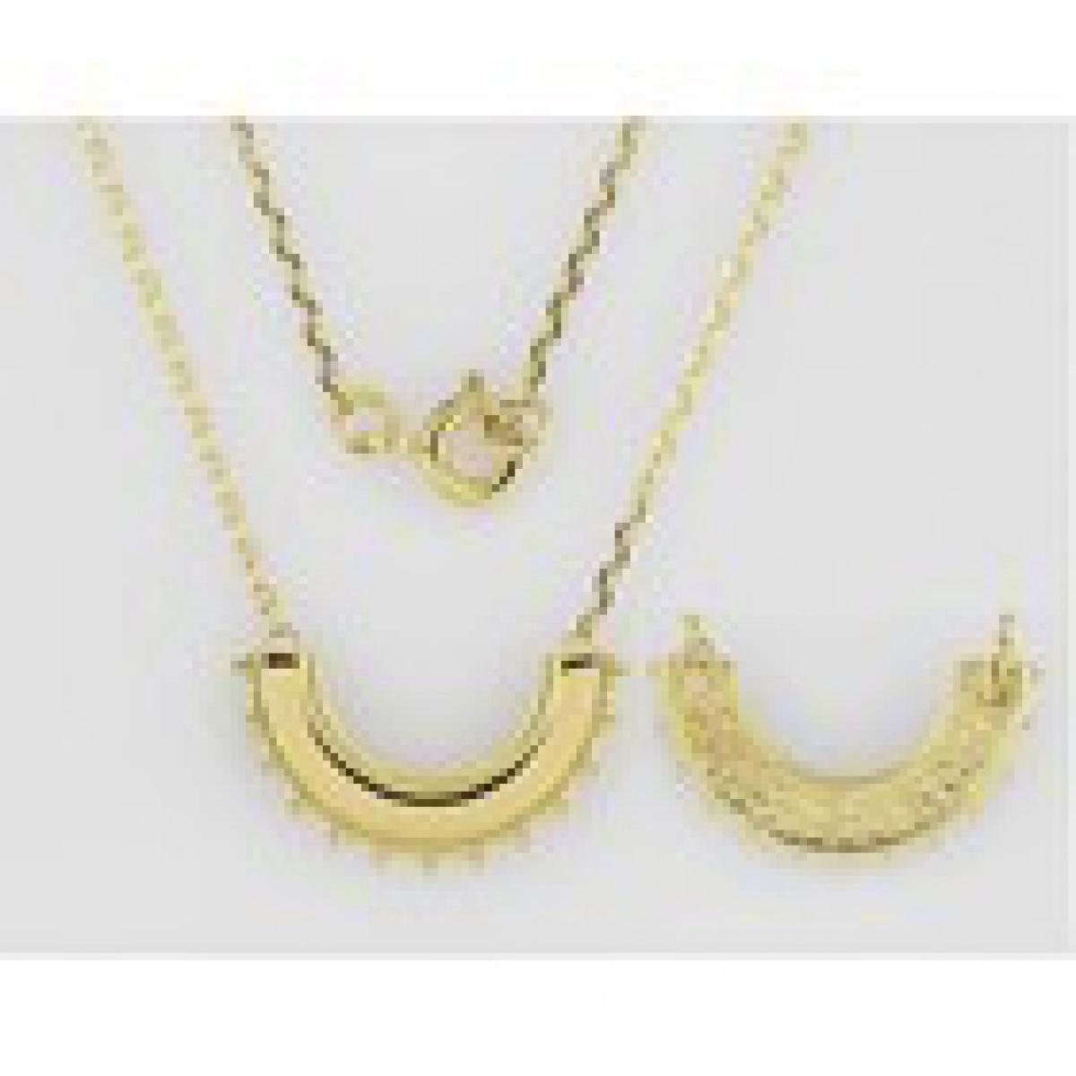 Gold plated Brass necklace Lua Blanca  255970 