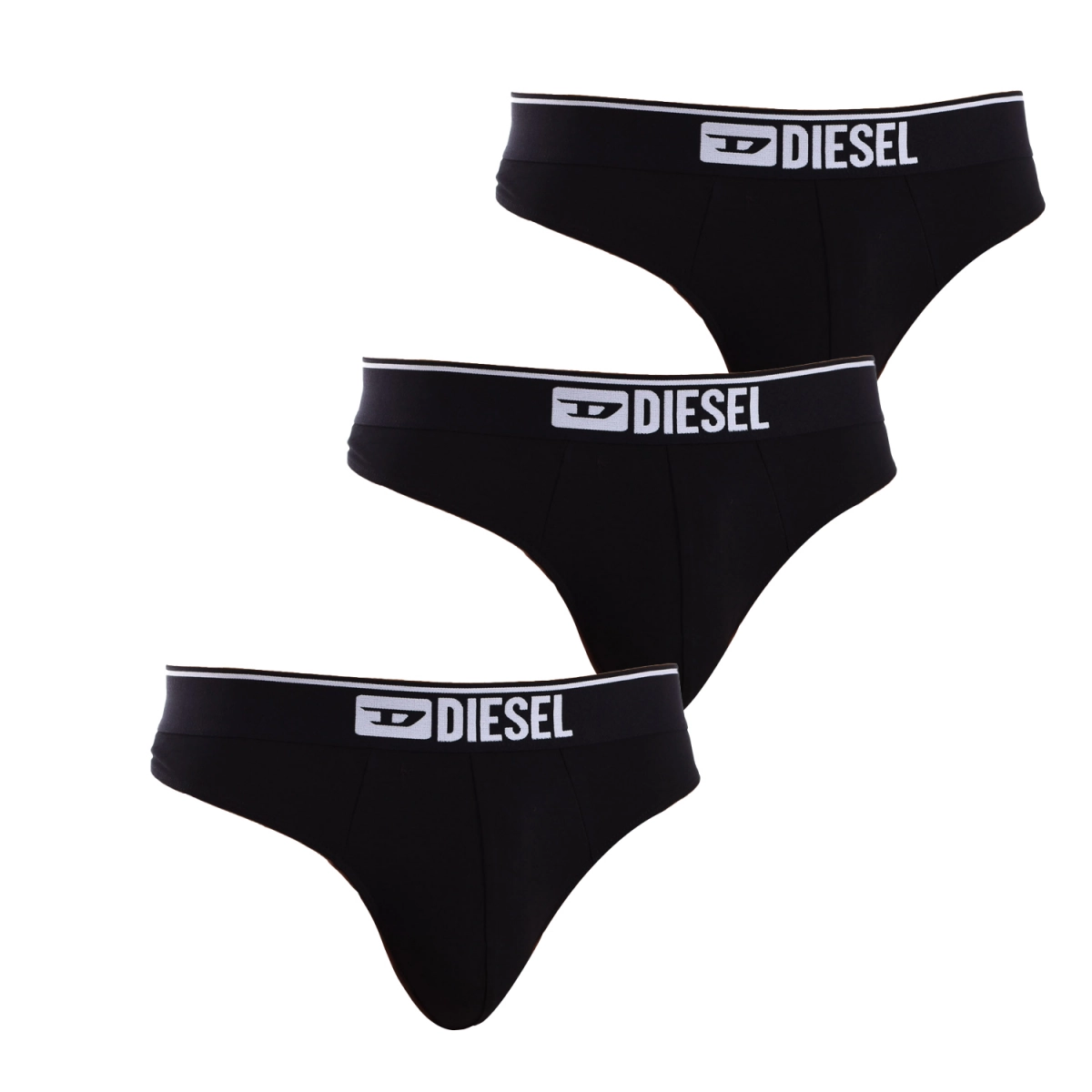 Pack-3 Tangas Cotton Stretch Diesel 00SCWR-0GDAC hombre Talla: S Color: Negro 00SCWR-0GDAC-E4101.S