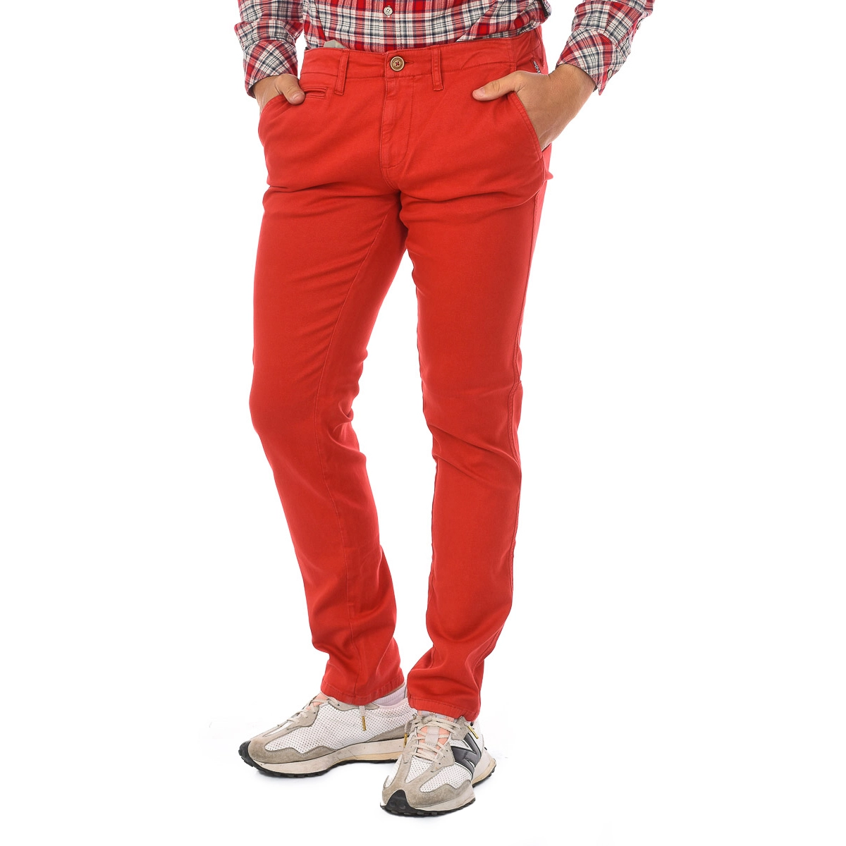 Pantalón largo MANA JOG TRUE Napapijri N0YHTL hombre Talla: 35 Color: Rojo N0YHTL-R70.35