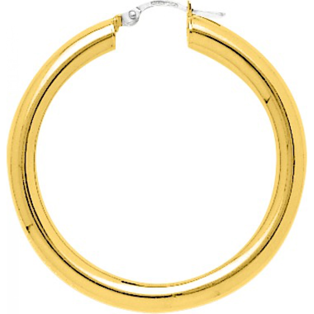 Hoops earrings pair 18K YG  Lua Blanca  2509.0