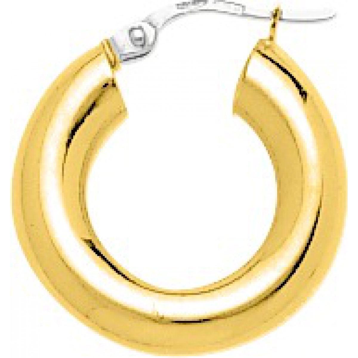 Hoops earrings pair 18K YG  Lua Blanca  2510.0