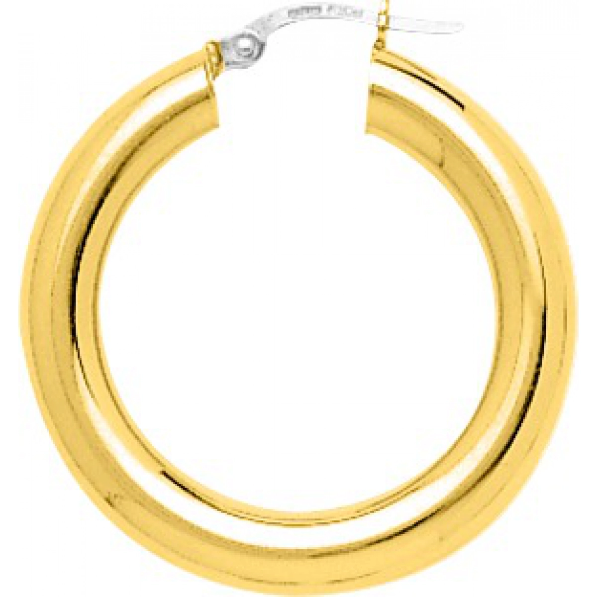 Hoops earrings pair 18K YG  Lua Blanca  2512.0