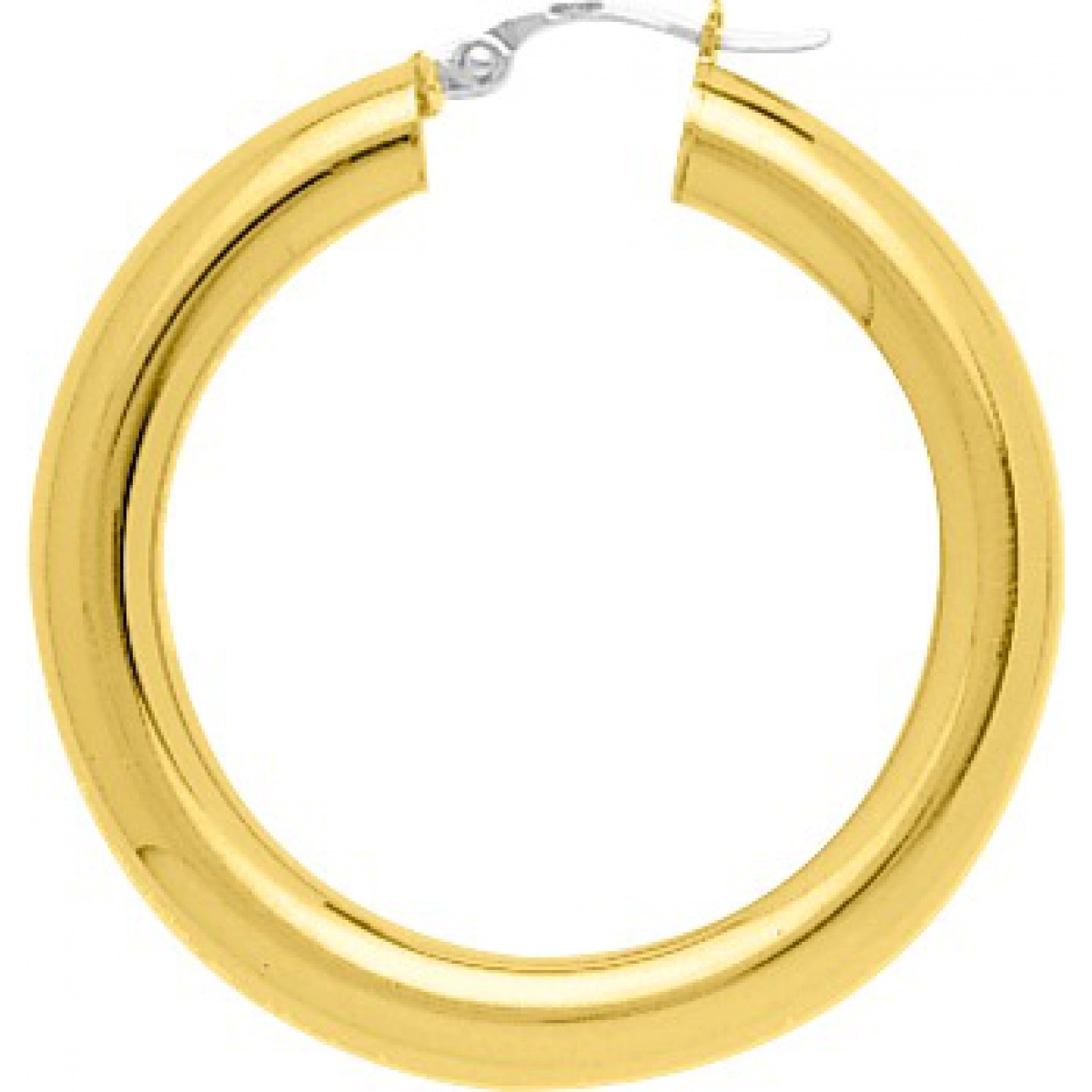 Hoops earrings pair 18K YG  Lua Blanca  2513.0