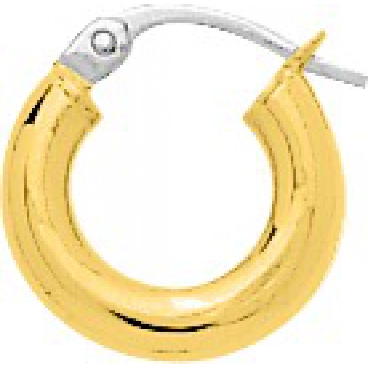 Hoops earrings pair 18K YG  Lua Blanca  2534.0
