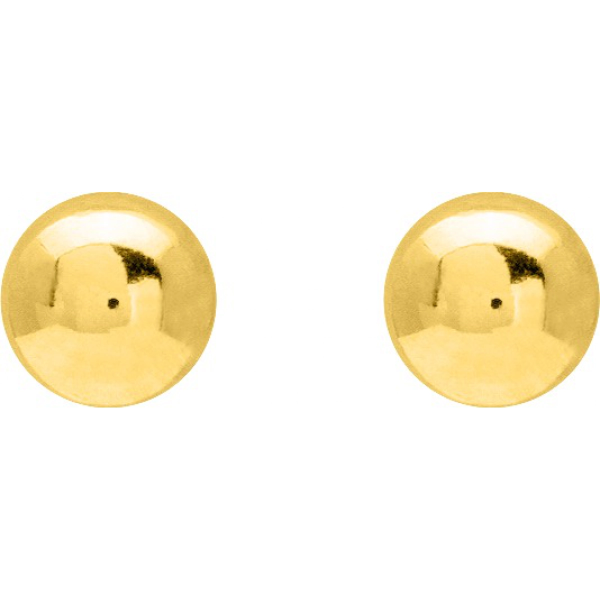 Hoops earrings pair 18K YG Lua Blanca  2643.2.0