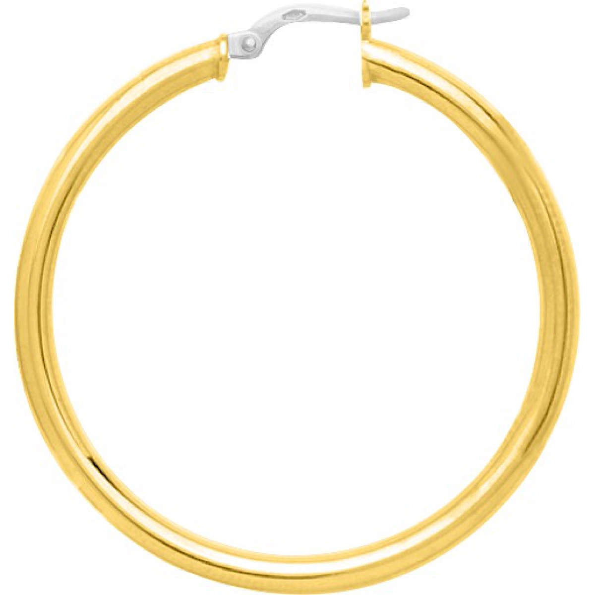 Hoops earrings pair 18K YG  Lua Blanca  2679.8.0