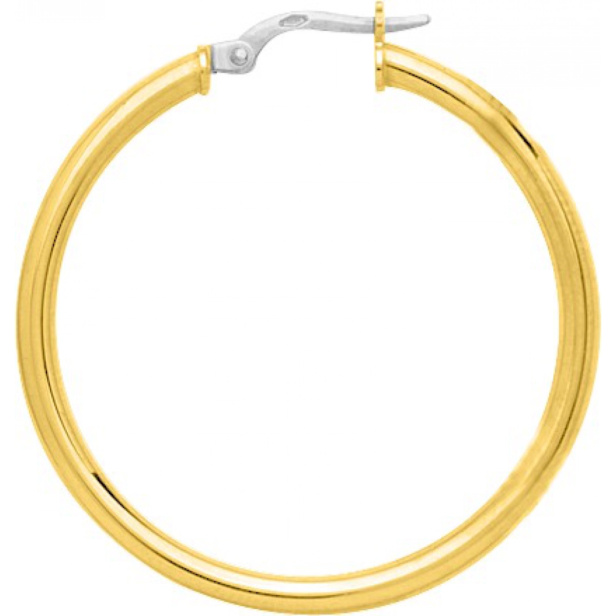 Hoops earrings pair 18K YG  Lua Blanca  2679.7.0
