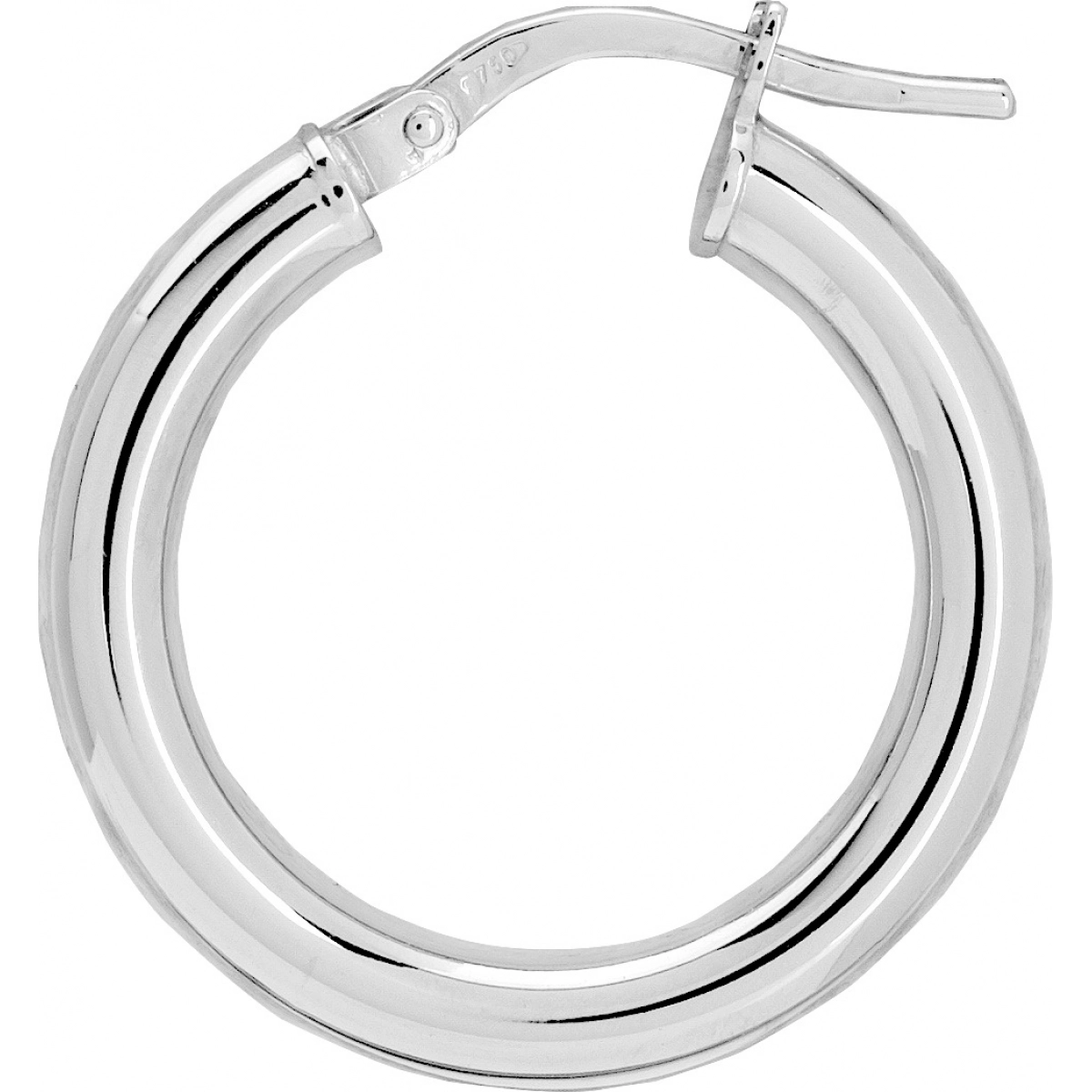 Hoops earrings pair 18K WG  Lua Blanca  2501G.0