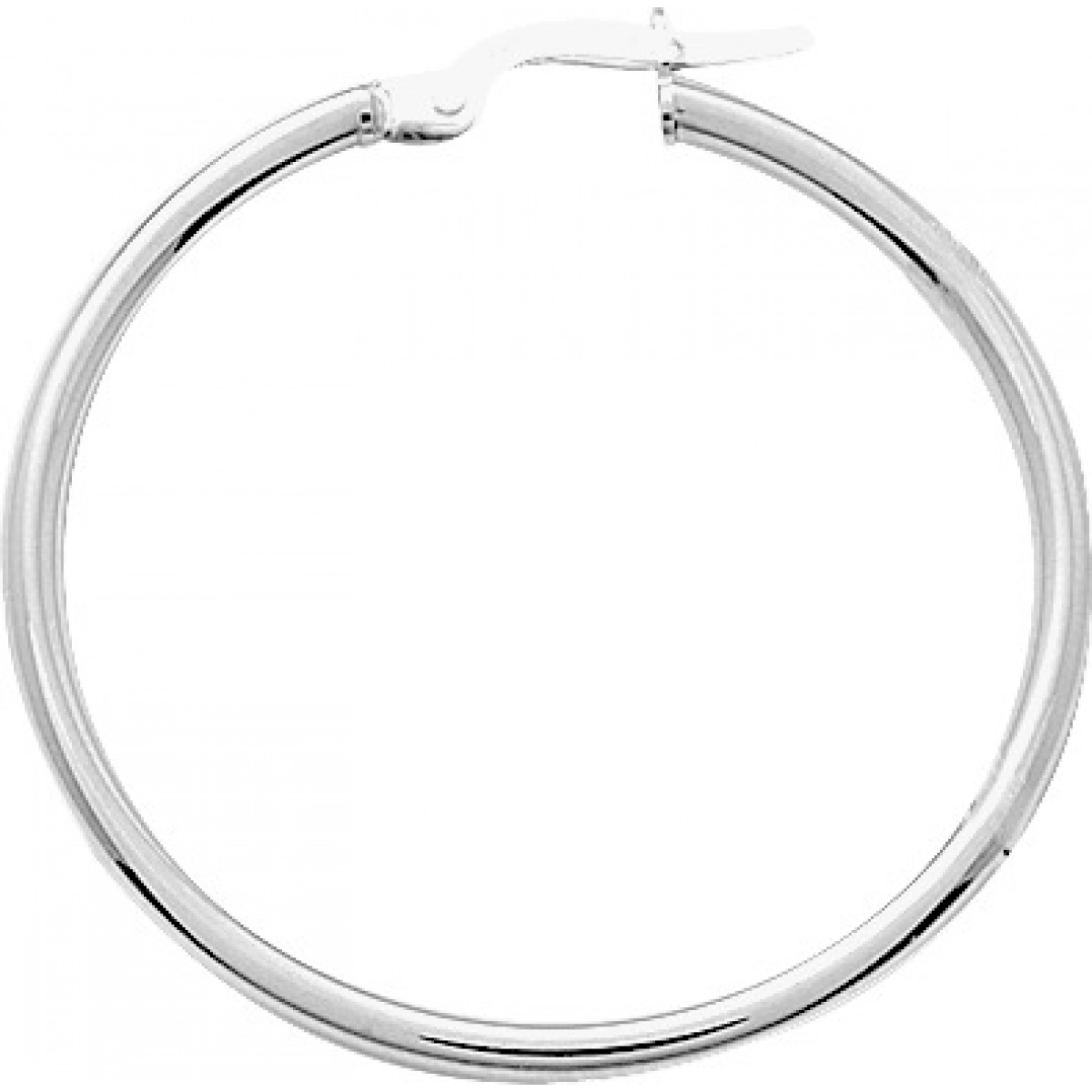 Hoops earrings pair 18K WG  Lua Blanca  2535.6G.0