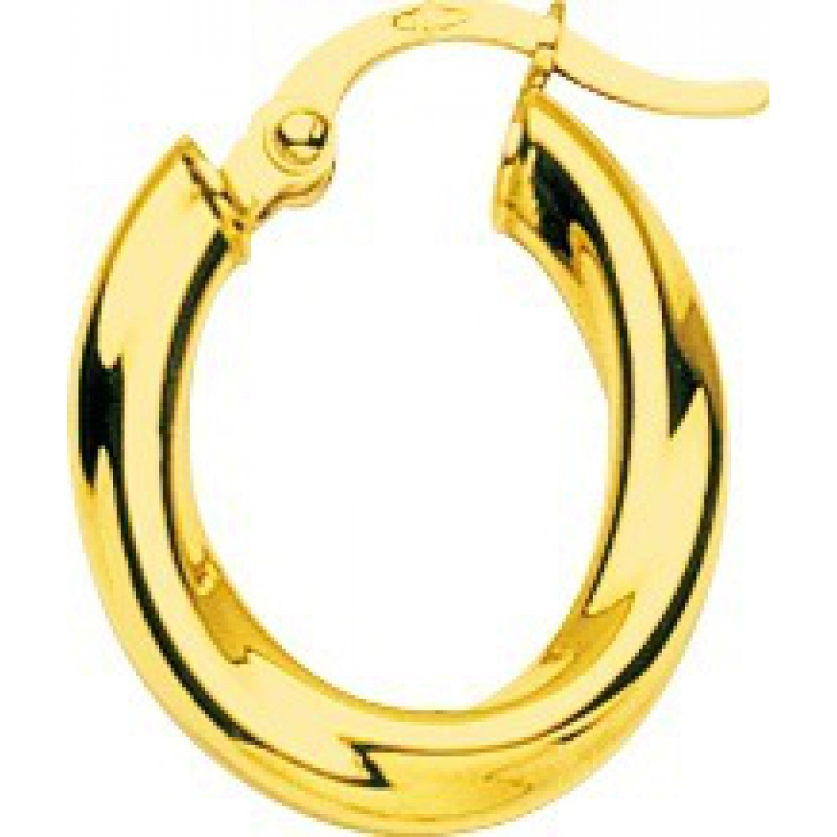 Hoops earrings pair 9K YG  Lua Blanca  650074.1.0