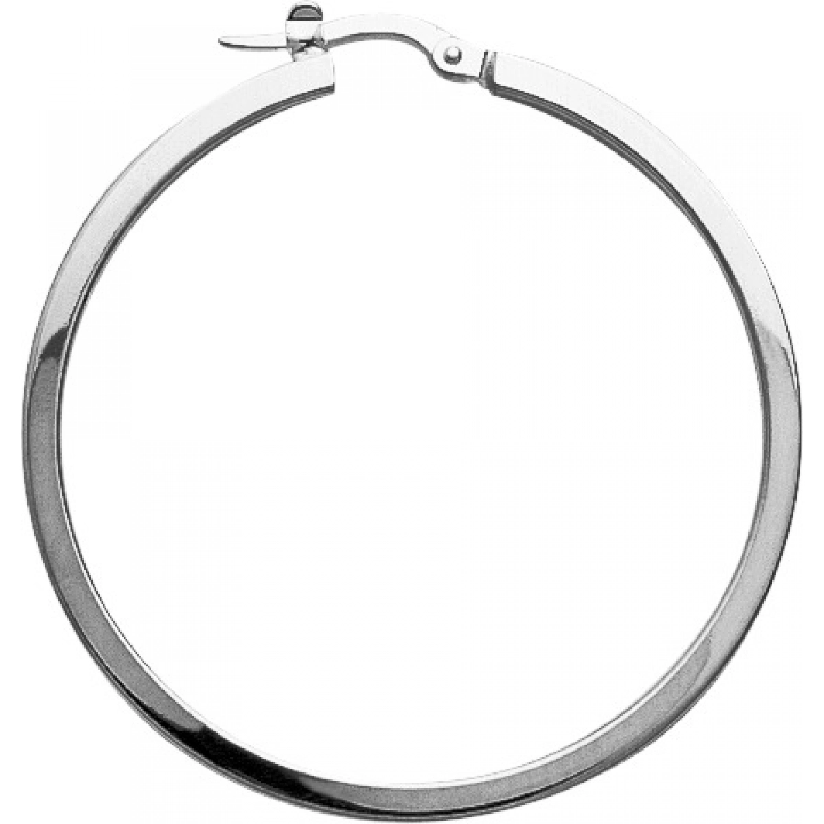 Hoops earrings pair 925 Silver Lua Blanca  205323.0