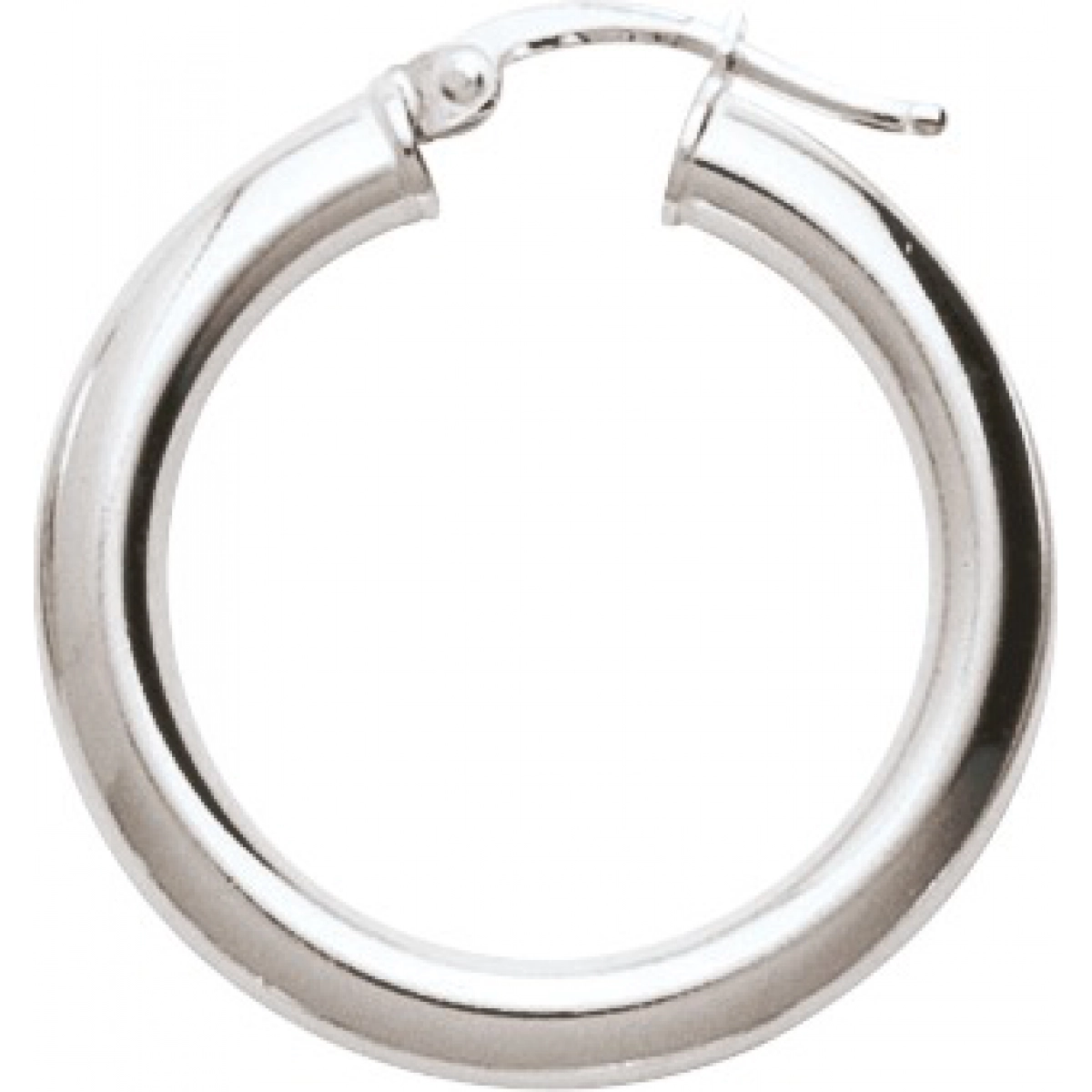 Hoops earrings pair 925 Silver Lua Blanca  215084.0