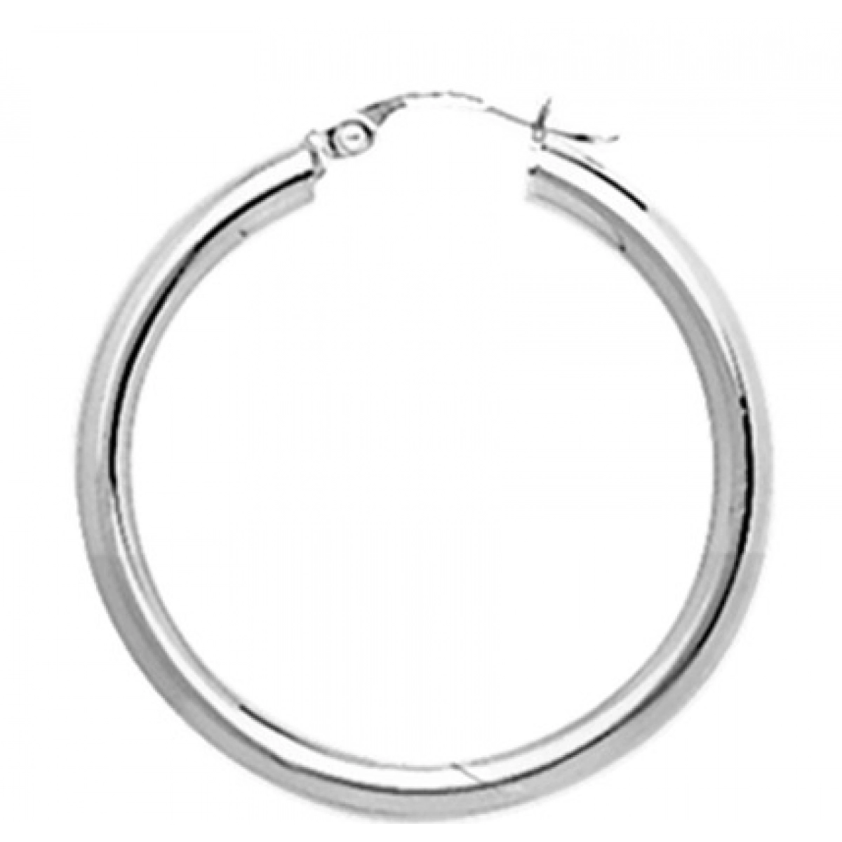 Hoops earrings pair 925 Silver Lua Blanca  235188.0