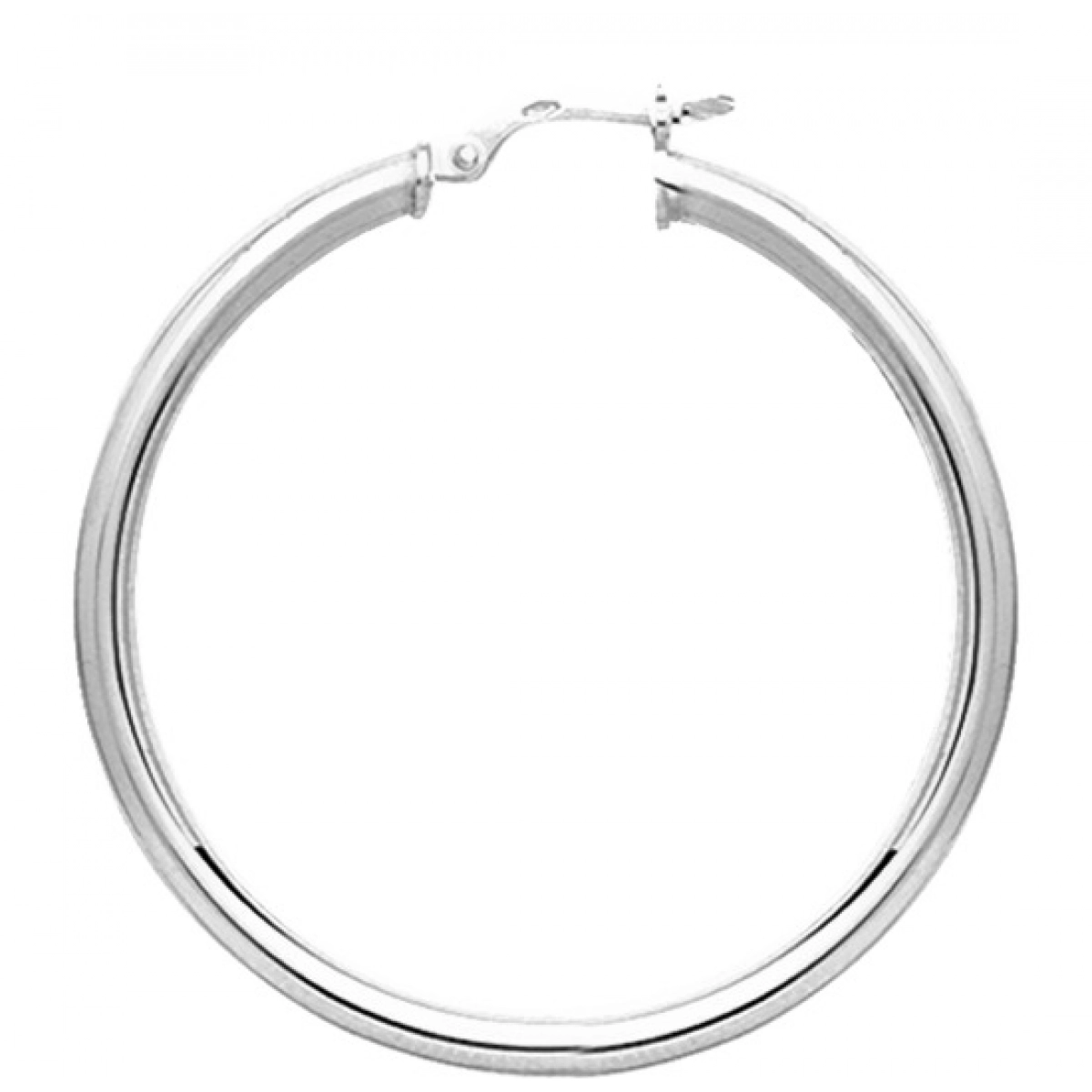 Hoops earrings pair 925 Silver Lua Blanca  235189.0