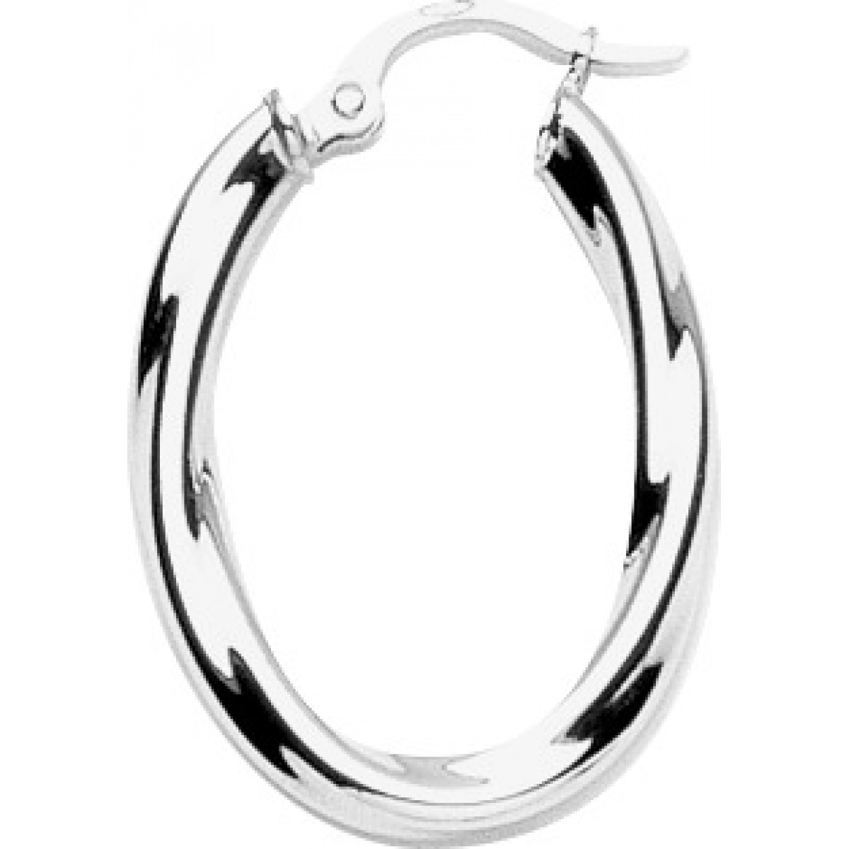 Hoops earrings pair rh925 Silver  Lua Blanca  335148.0