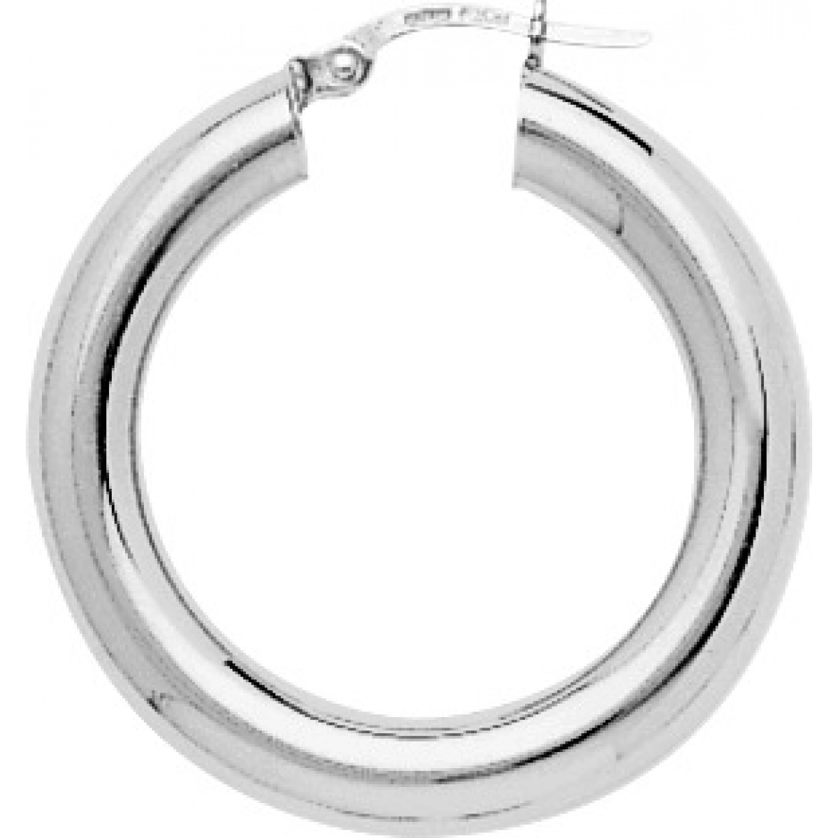 Hoops earrings pair rh925 Silver  Lua Blanca  335430.0