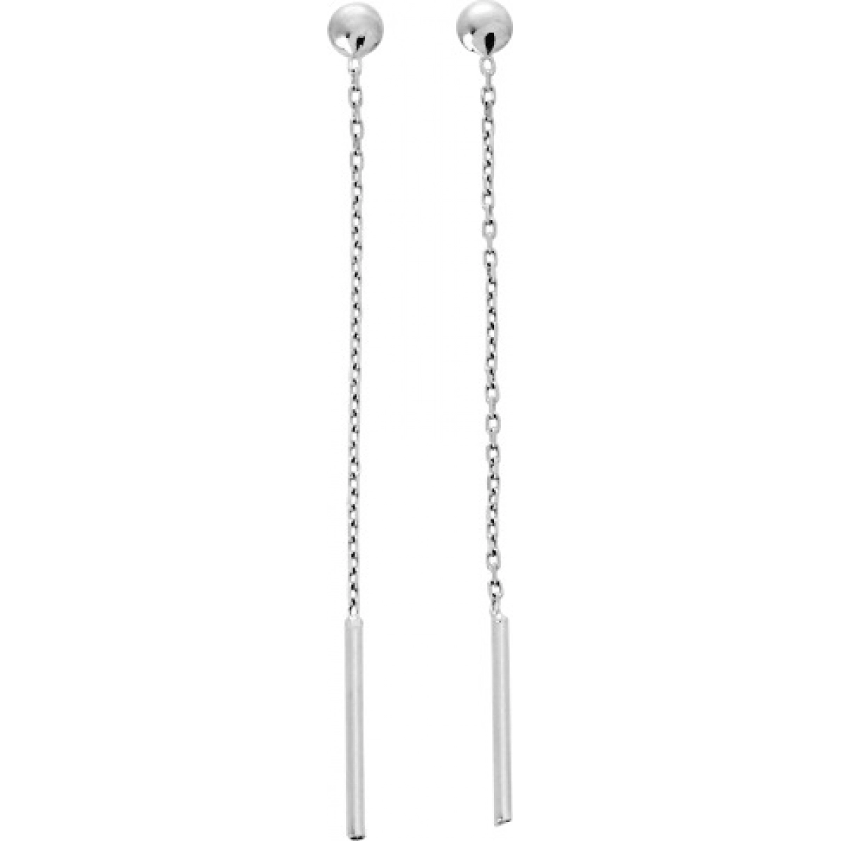 Earrings pair 18K WG  Lua Blanca  11849GR.0