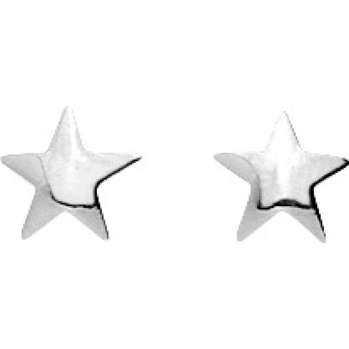 Earrings pair 'star' 18K WG  Lua Blanca  24702G.0