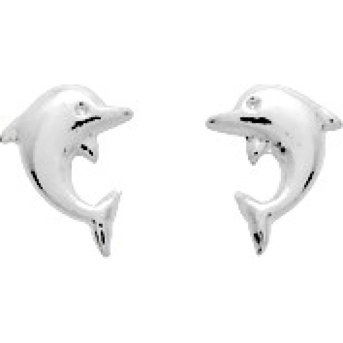 Earrings pair 18K WG  Lua Blanca  8347G.0