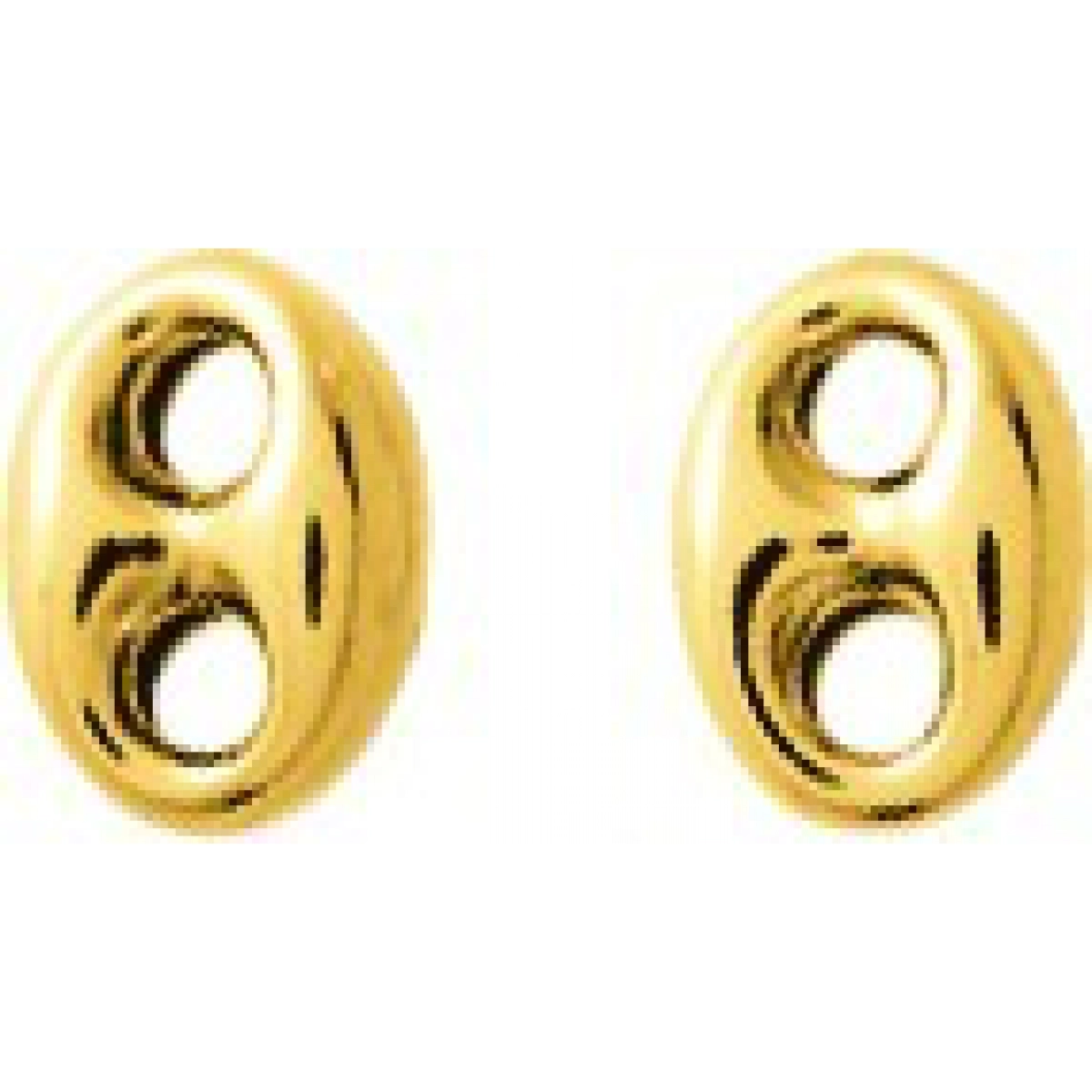 Earrings pair 9K YG  Lua Blanca  650061.0