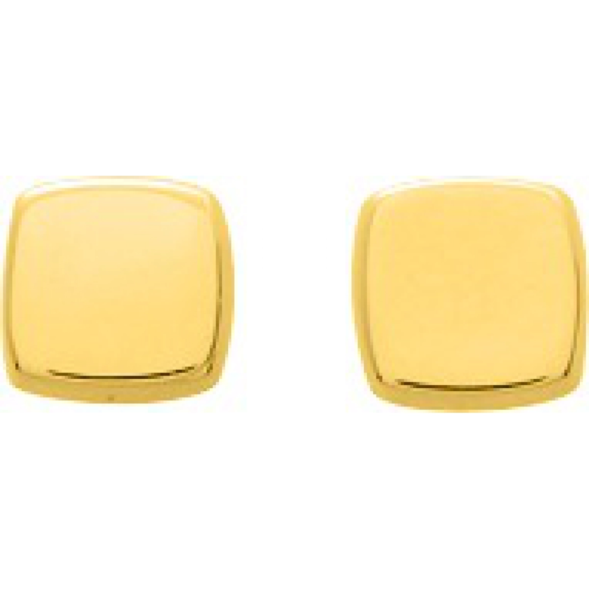 Earrings pair 9K YG Lua Blanca  0M1784 