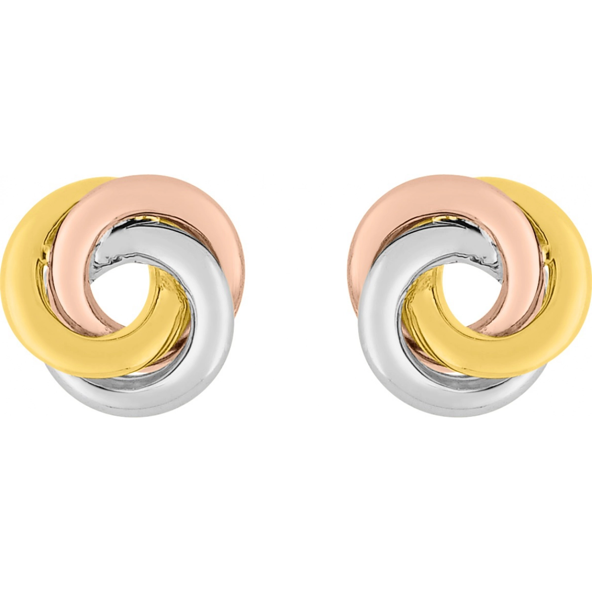 Earrings pair 9K 3TG Lua Blanca  29AA686T.0