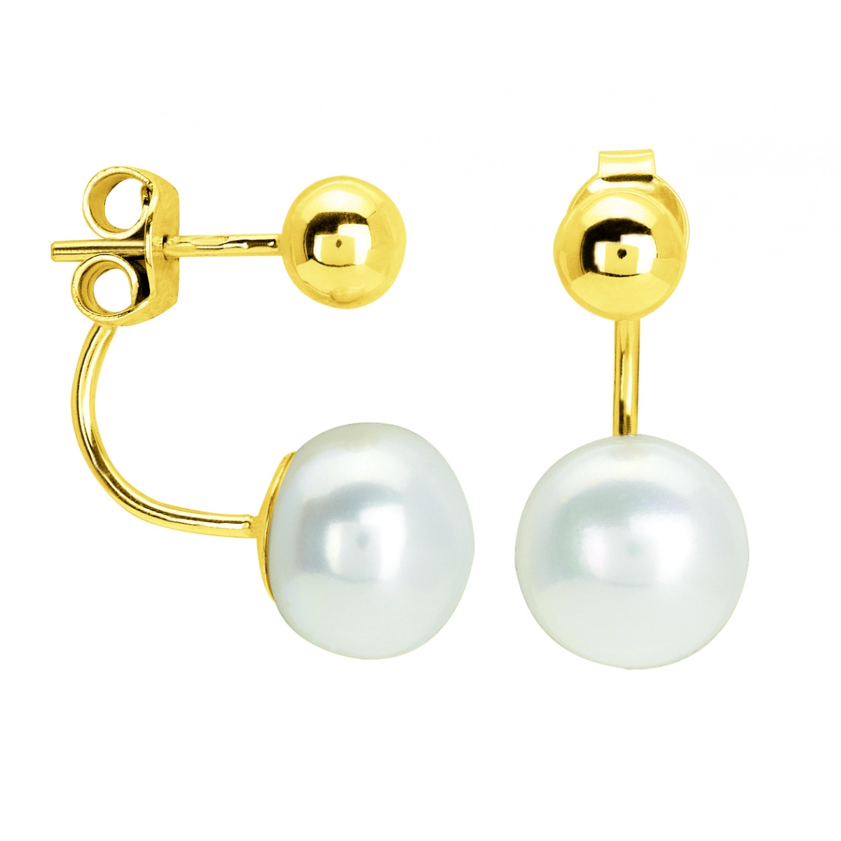 Earrings pair w. FW cult. pearl 9K Lua Blanca  9K3466P.0