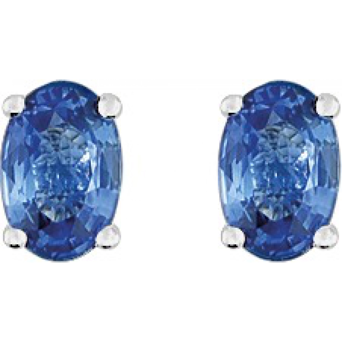 Earrings pair w. sapphire 18K WG  Lua Blanca  7VN256GS.0