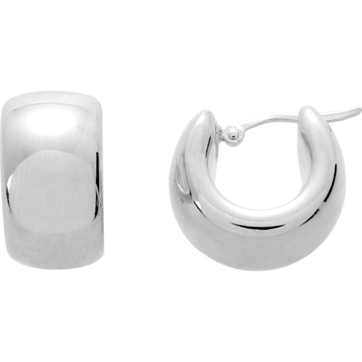 Earrings pair electroformed rh18K YG  Lua Blanca  5559G.0