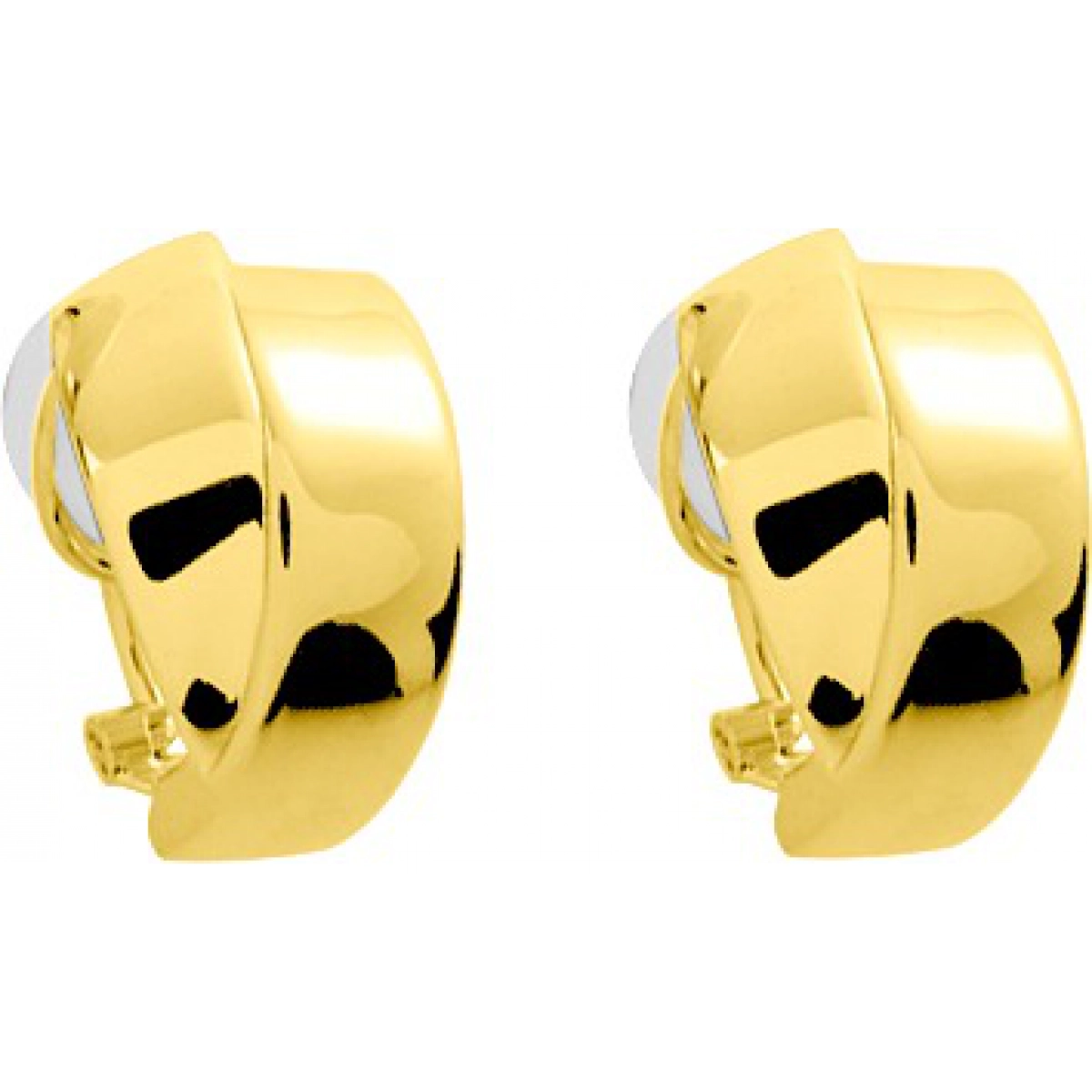 Earrings pair electroformed 18K YG  Lua Blanca  9531.0