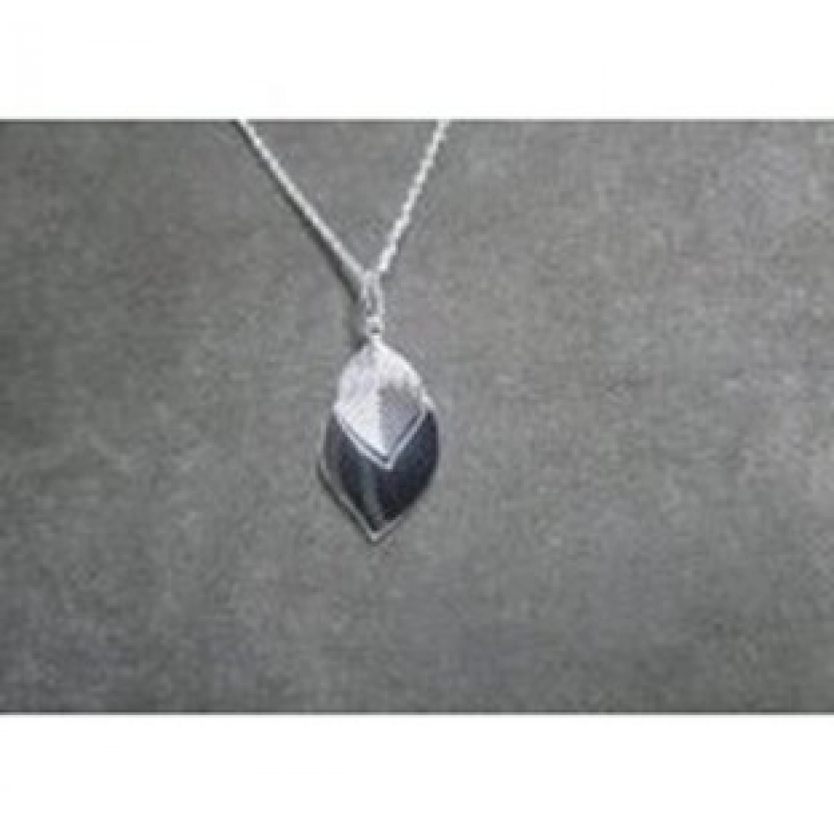 rf925 Silver necklace with cz Lua Blanca  455988 