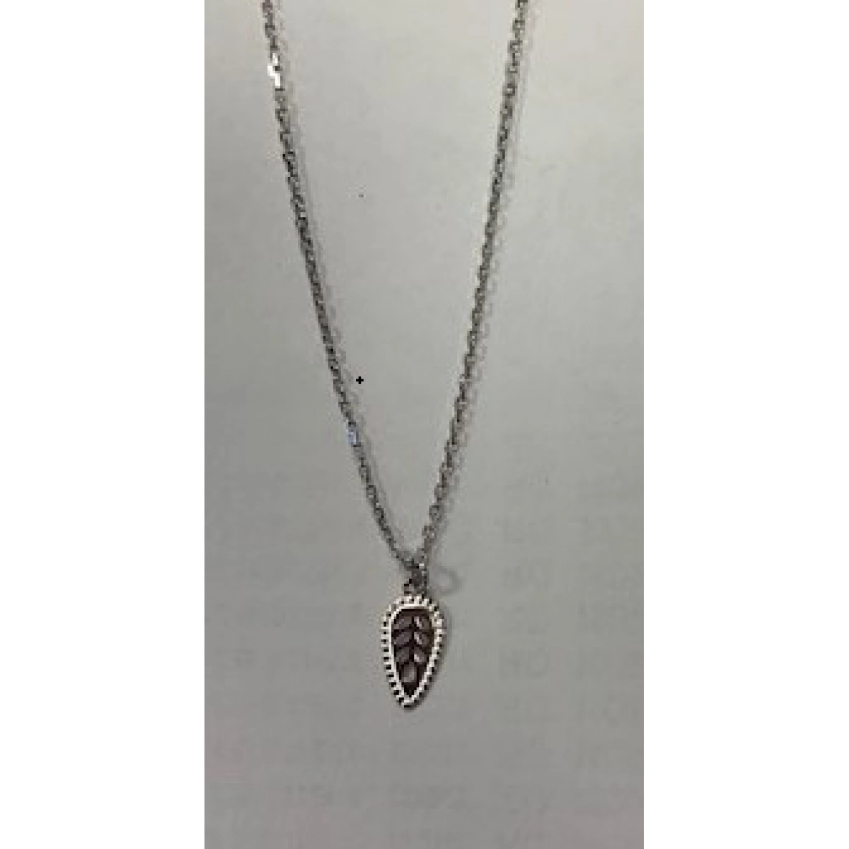 rh925 Silver necklace Lua Blanca  455975 