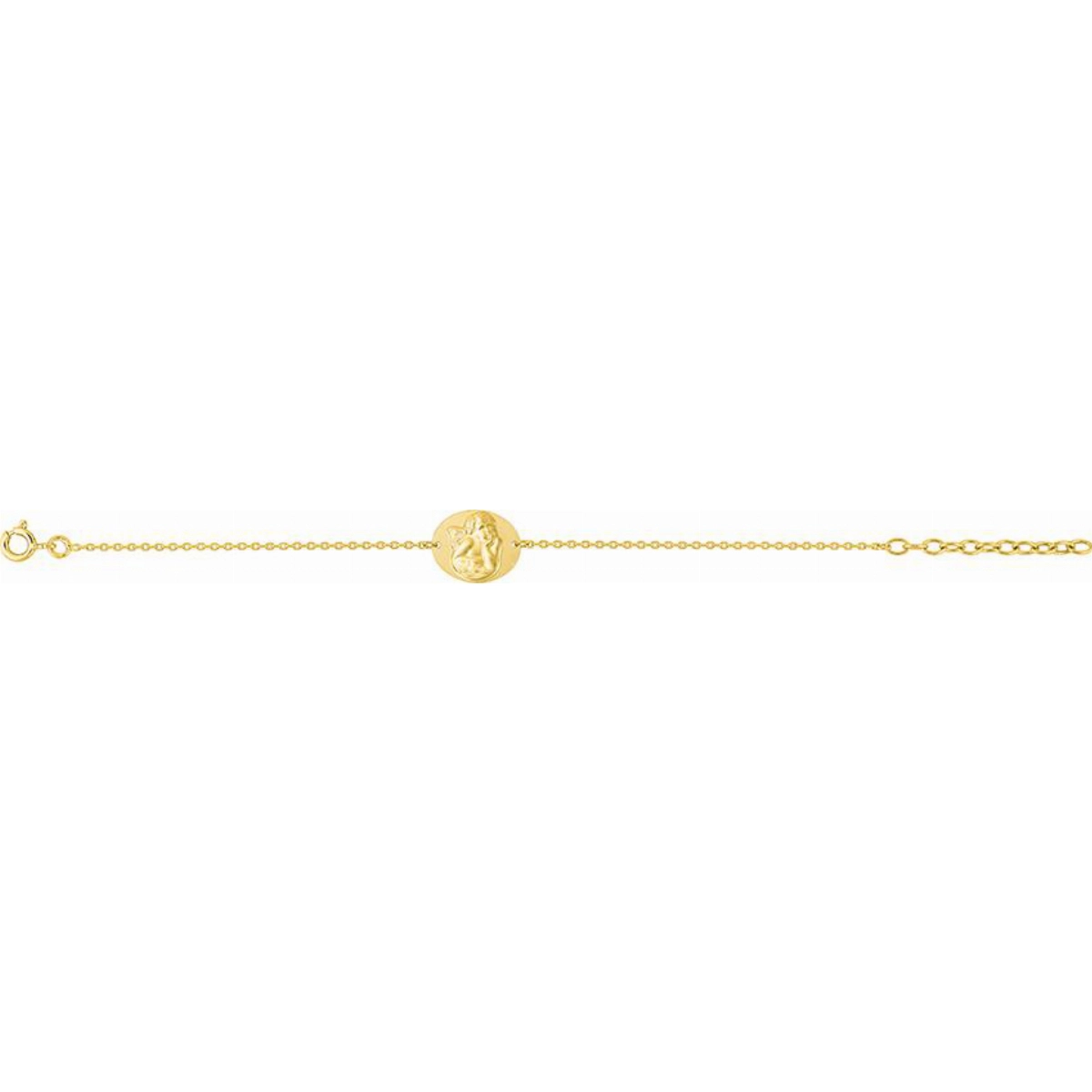 Bracelet gold plated Brass Lua Blanca  256073