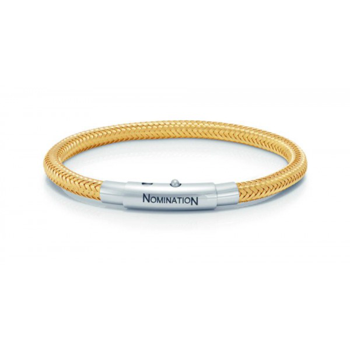 Yellow steel 02301-077179000 Nomination bracelet
