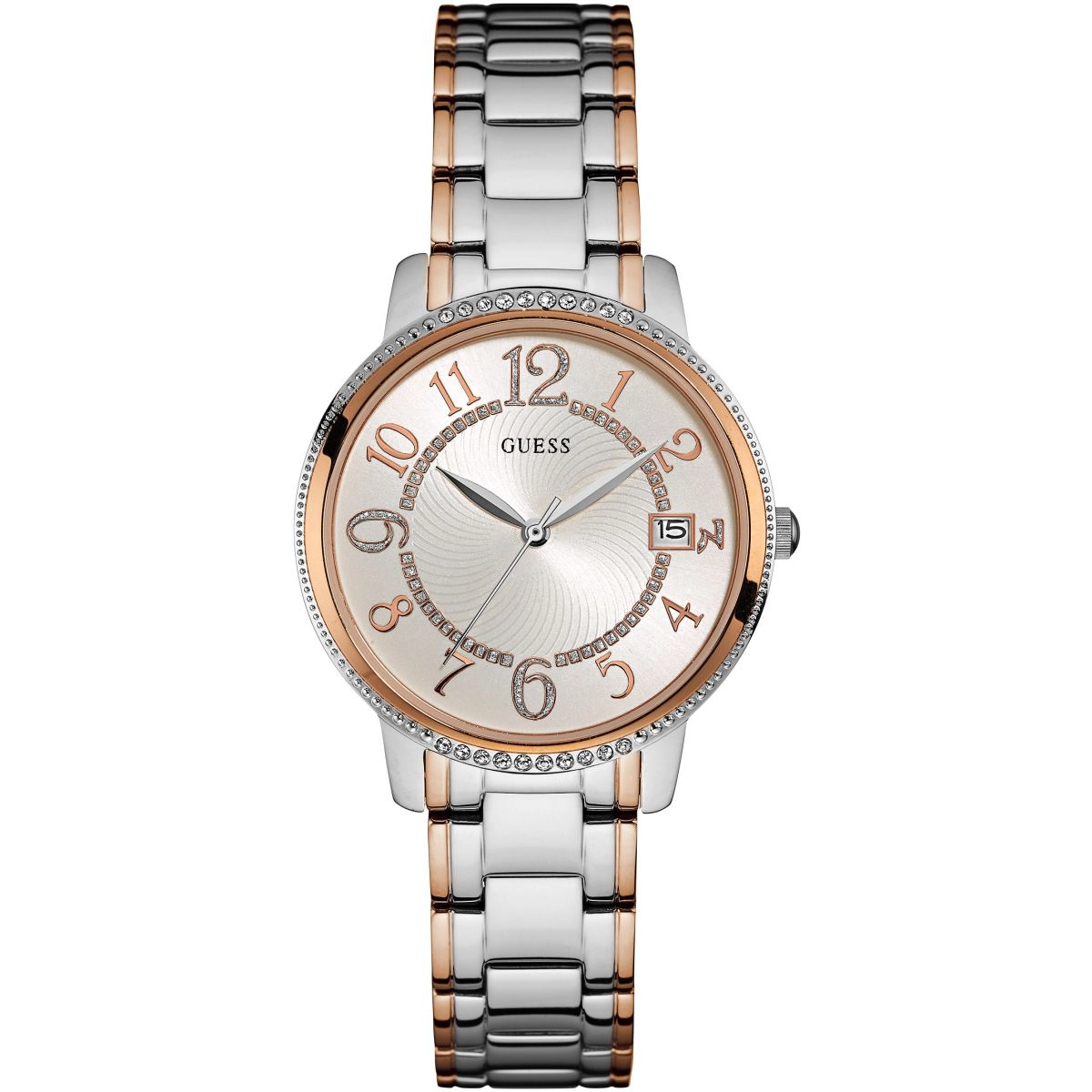 GUESS WATCH WOMEN ANALOG STAINLESS STEEL W0929L3