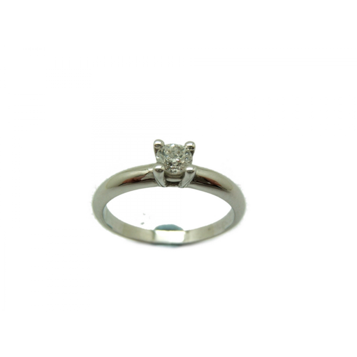 RING SOLITAIRE WHITE GOLD WITH DIAMOND A-359 B-79