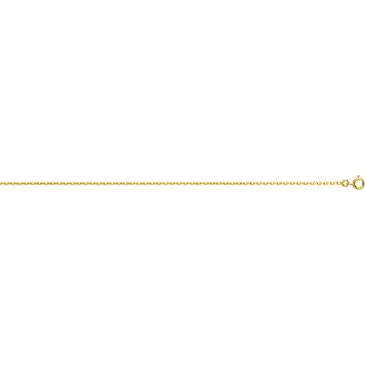 Tornazeleira cadena ligada banhado a ouro 101201C.70 Tamanho espanhol: 70 Lua blanca