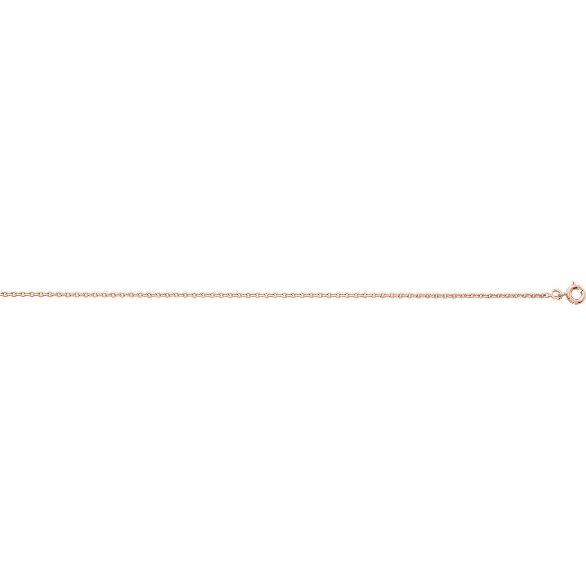 Tornazeleira cadena ligada banhado a ouro Ouro Rosa 101653C.R.42 Tamanho espanhol: 42 Lua blanca