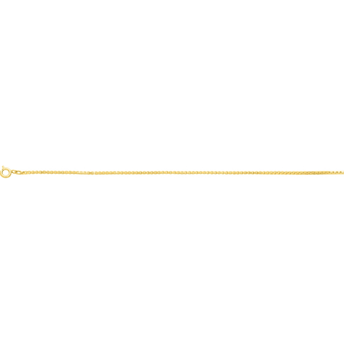 Chaîne vénitienne plaqué or - Taille: 50  Lua Blanca  101192C.50