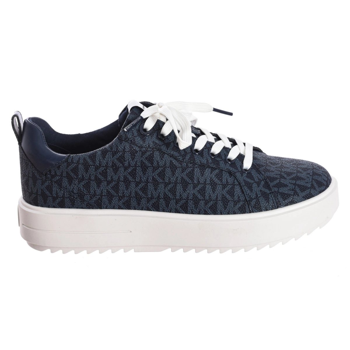 Zapatilla Sneaker Emmett estampada Michael Kors T2ETFS1B mujer Talla: 38.5 Color: Azul T2ETFS1B-ADMIRAL.38.5