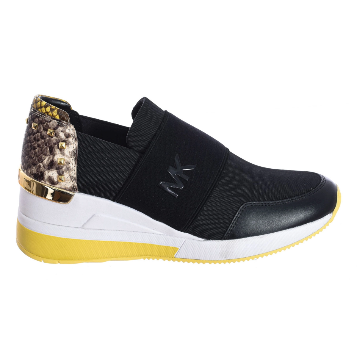 Zapatilla Sneaker Felix sin cordones Michael Kors T1FXFS1D mujer Talla: 37 Color: Negro T1FXFS1D-BLACK.37